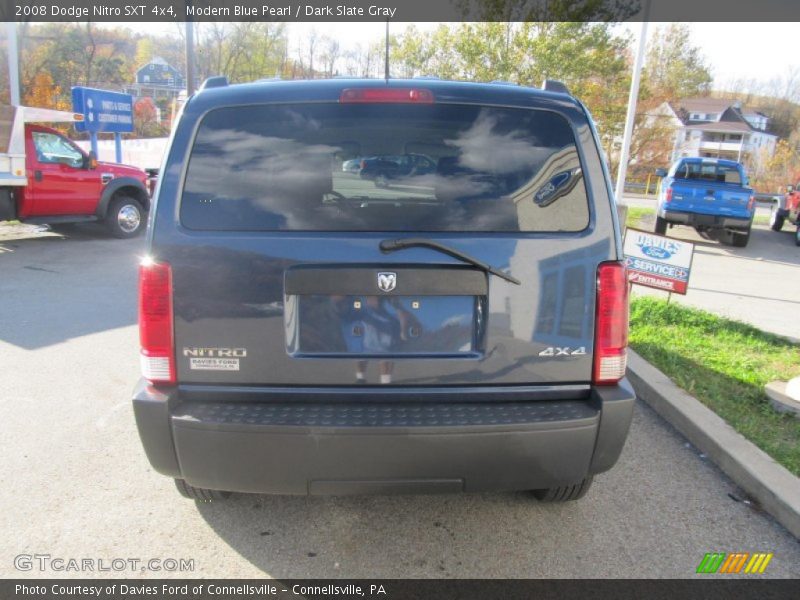 Modern Blue Pearl / Dark Slate Gray 2008 Dodge Nitro SXT 4x4