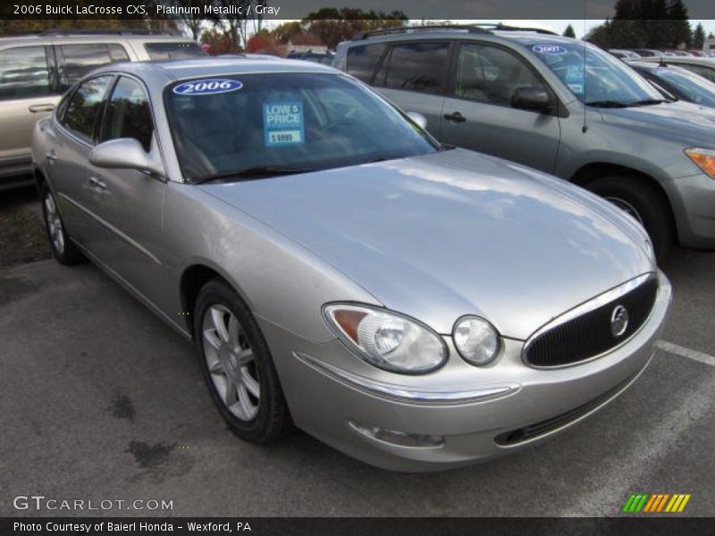 Platinum Metallic / Gray 2006 Buick LaCrosse CXS