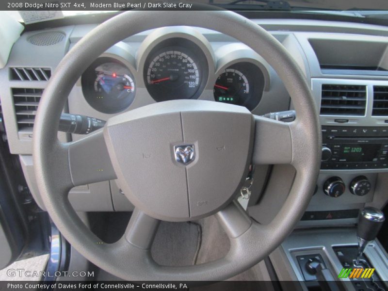 Modern Blue Pearl / Dark Slate Gray 2008 Dodge Nitro SXT 4x4