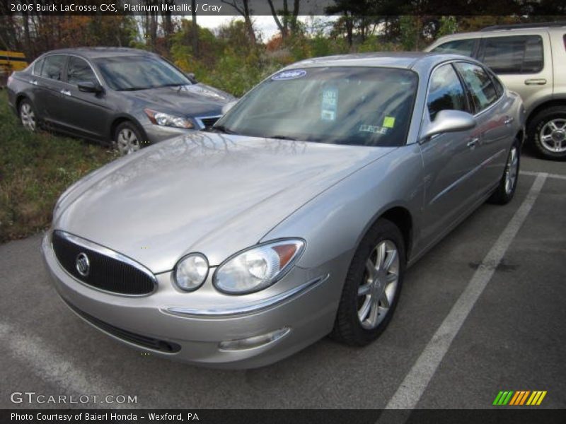 Platinum Metallic / Gray 2006 Buick LaCrosse CXS