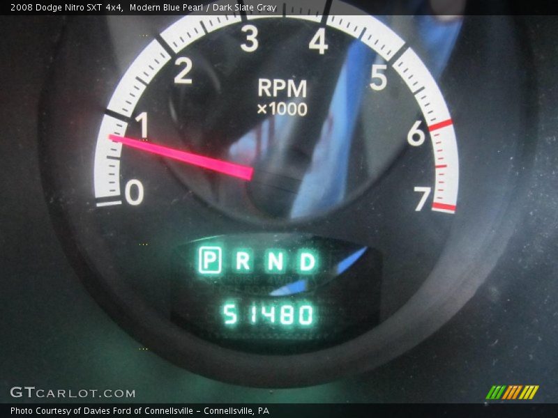 Modern Blue Pearl / Dark Slate Gray 2008 Dodge Nitro SXT 4x4