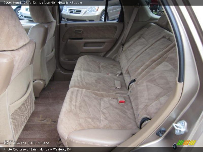 Rear Seat of 2004 CR-V EX
