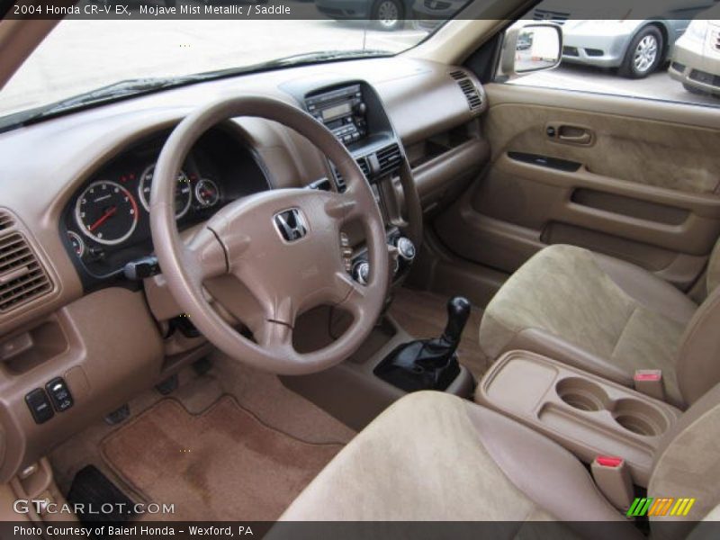 Saddle Interior - 2004 CR-V EX 