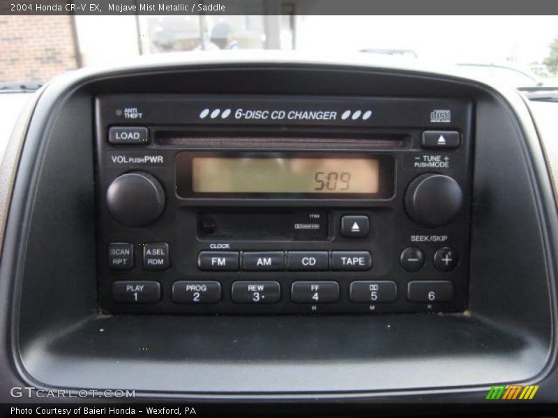 Audio System of 2004 CR-V EX