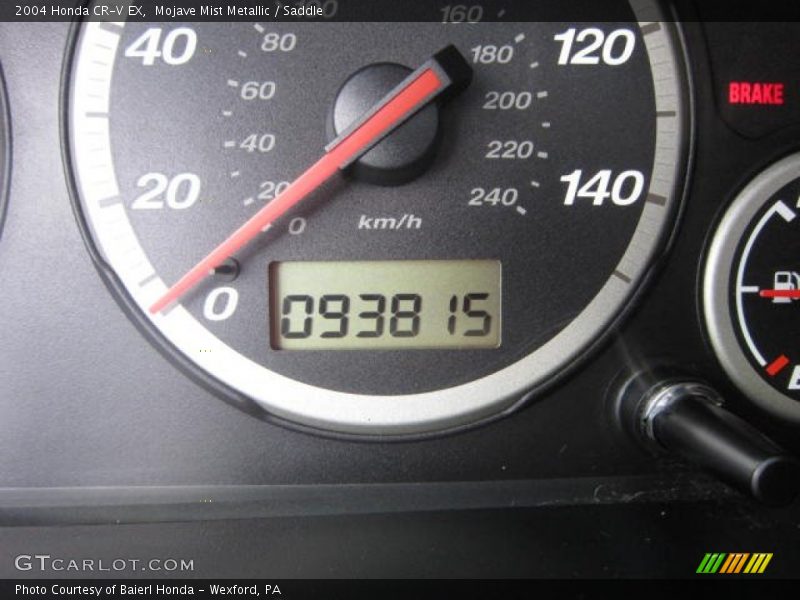 Mojave Mist Metallic / Saddle 2004 Honda CR-V EX