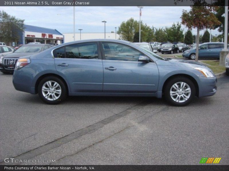 Ocean Gray / Charcoal 2011 Nissan Altima 2.5 SL