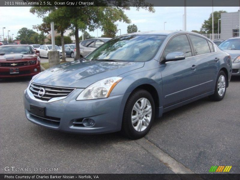 Ocean Gray / Charcoal 2011 Nissan Altima 2.5 SL