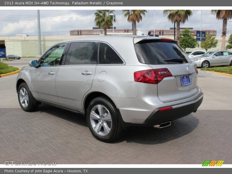 Palladium Metallic / Graystone 2013 Acura MDX SH-AWD Technology