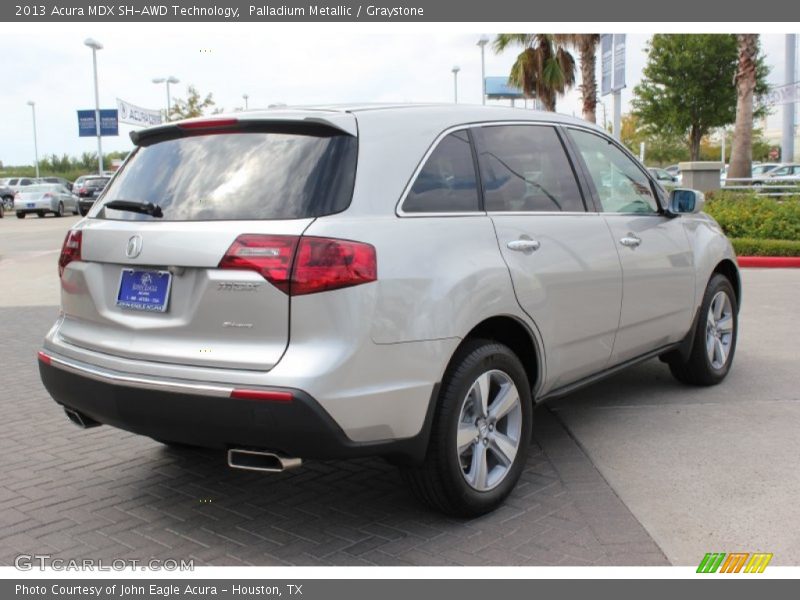 Palladium Metallic / Graystone 2013 Acura MDX SH-AWD Technology
