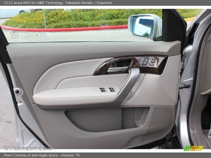 Palladium Metallic / Graystone 2013 Acura MDX SH-AWD Technology