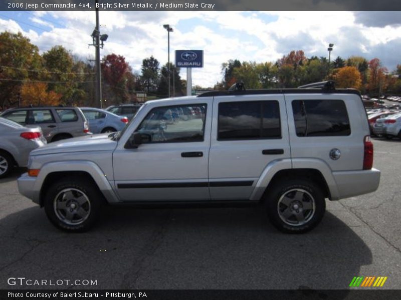 Bright Silver Metallic / Medium Slate Gray 2006 Jeep Commander 4x4