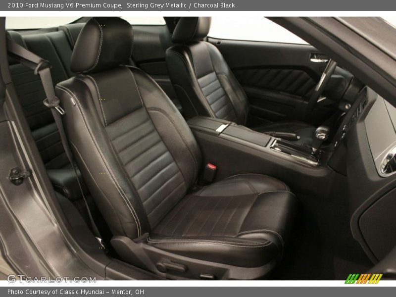  2010 Mustang V6 Premium Coupe Charcoal Black Interior