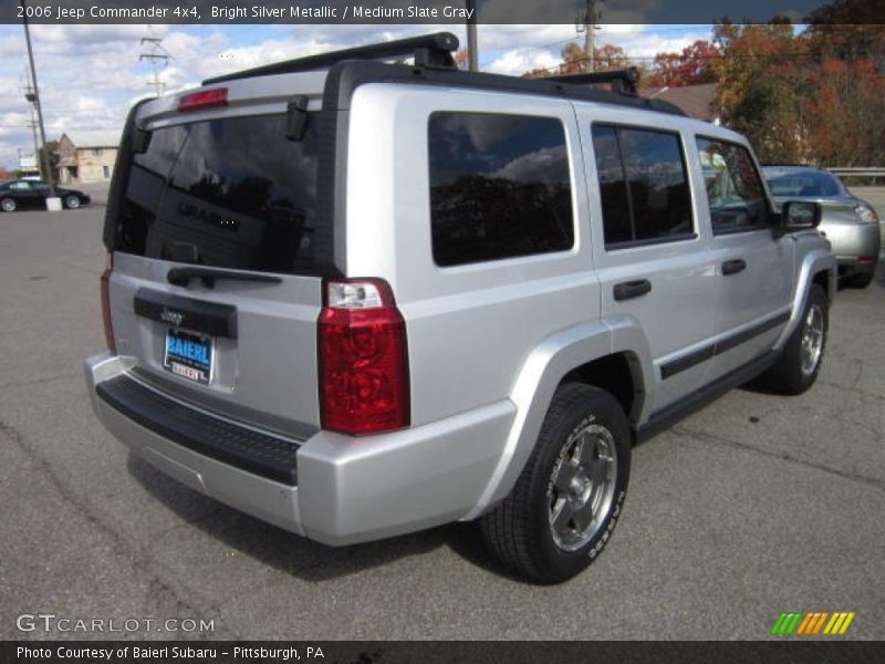 Bright Silver Metallic / Medium Slate Gray 2006 Jeep Commander 4x4