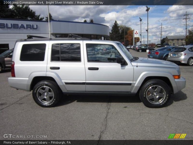 Bright Silver Metallic / Medium Slate Gray 2006 Jeep Commander 4x4