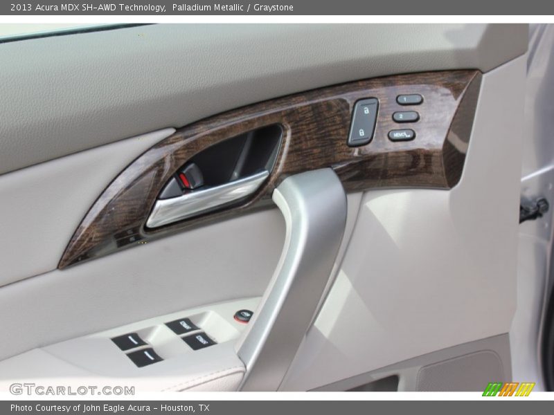 Controls of 2013 MDX SH-AWD Technology