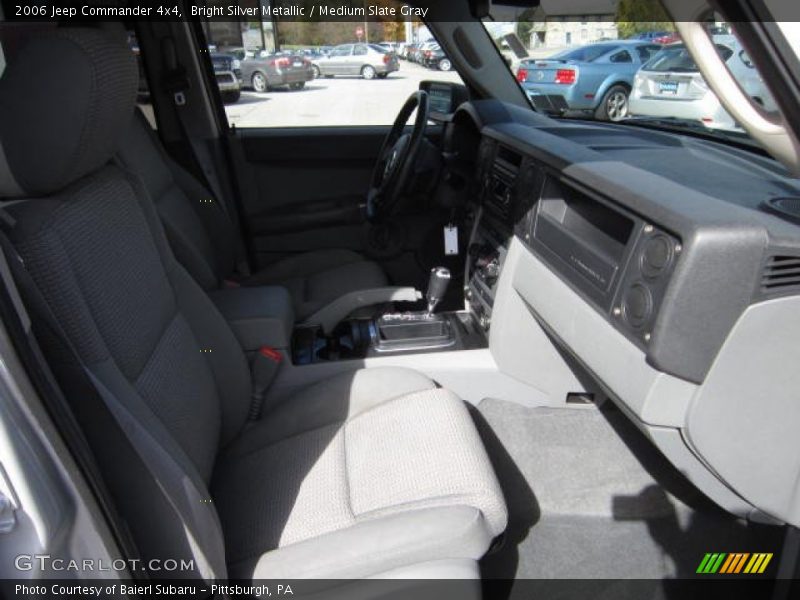 Bright Silver Metallic / Medium Slate Gray 2006 Jeep Commander 4x4