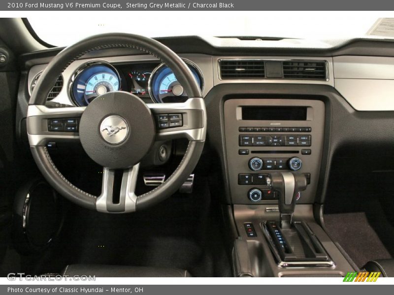 Dashboard of 2010 Mustang V6 Premium Coupe