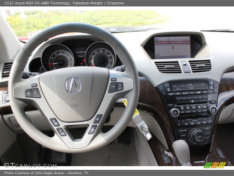 Dashboard of 2013 MDX SH-AWD Technology