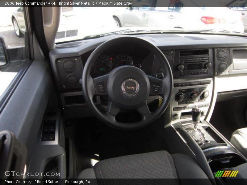 Bright Silver Metallic / Medium Slate Gray 2006 Jeep Commander 4x4