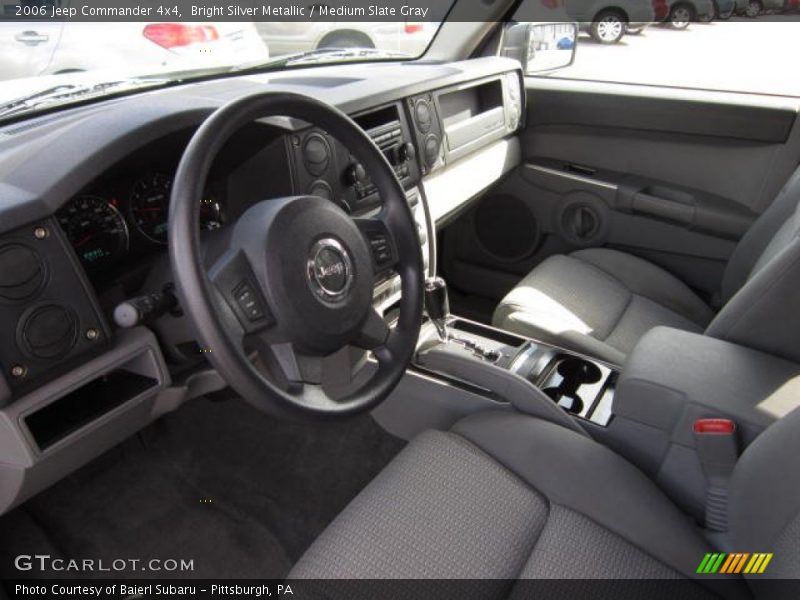 Bright Silver Metallic / Medium Slate Gray 2006 Jeep Commander 4x4
