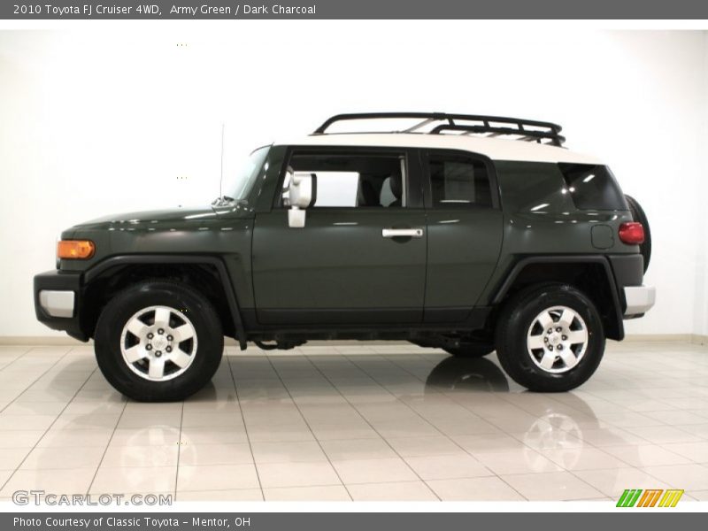 Army Green / Dark Charcoal 2010 Toyota FJ Cruiser 4WD