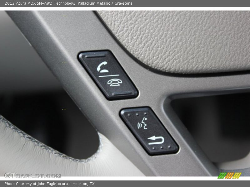Controls of 2013 MDX SH-AWD Technology