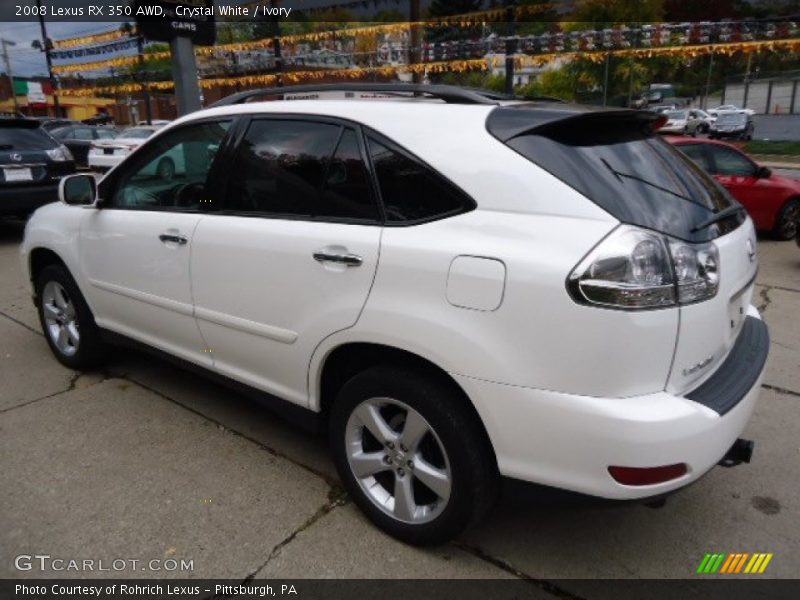 Crystal White / Ivory 2008 Lexus RX 350 AWD