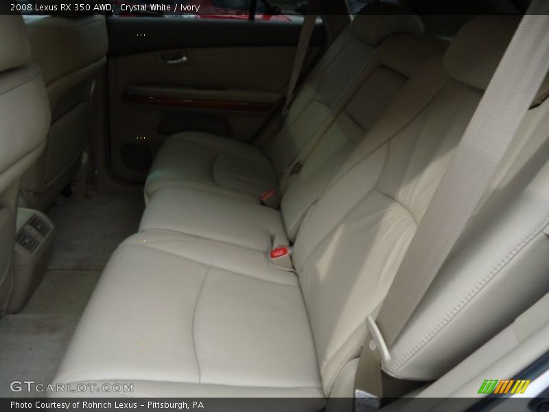 Crystal White / Ivory 2008 Lexus RX 350 AWD