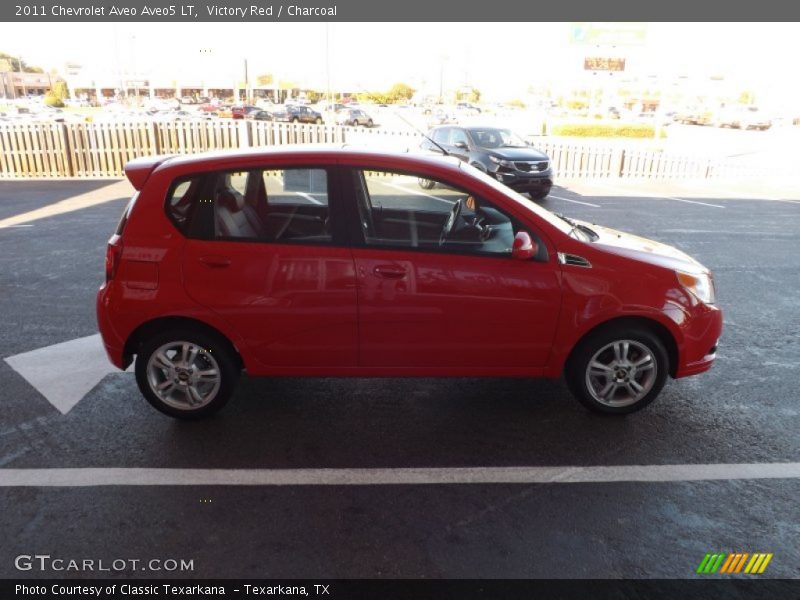 Victory Red / Charcoal 2011 Chevrolet Aveo Aveo5 LT