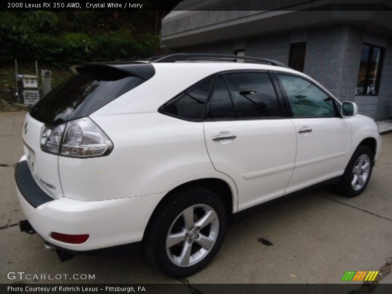 Crystal White / Ivory 2008 Lexus RX 350 AWD