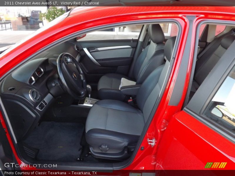 Victory Red / Charcoal 2011 Chevrolet Aveo Aveo5 LT