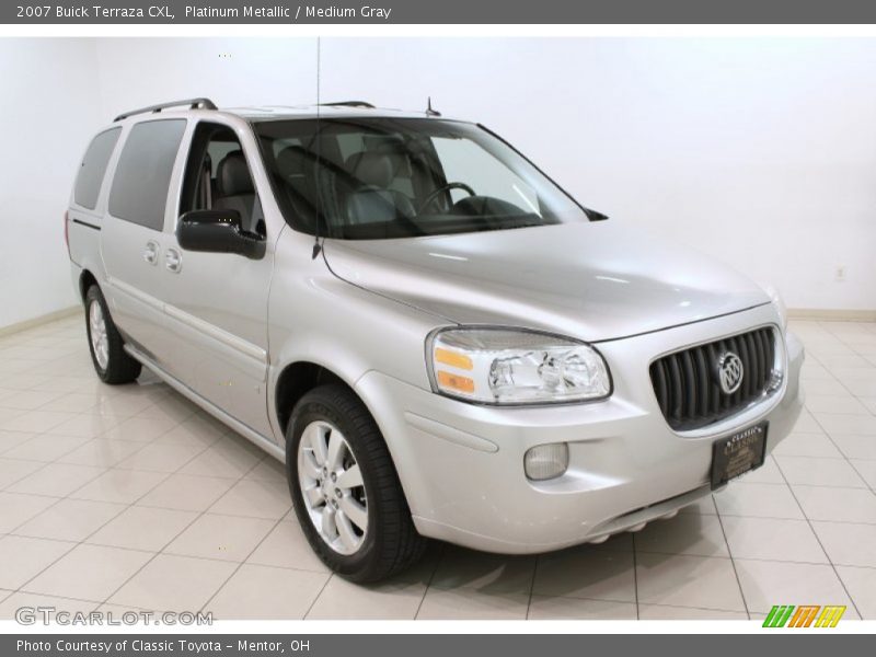 Platinum Metallic / Medium Gray 2007 Buick Terraza CXL