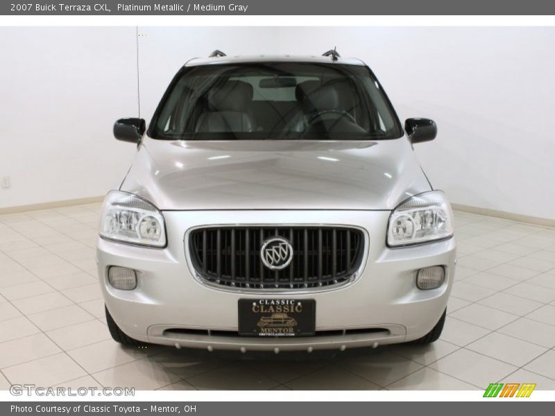 Platinum Metallic / Medium Gray 2007 Buick Terraza CXL