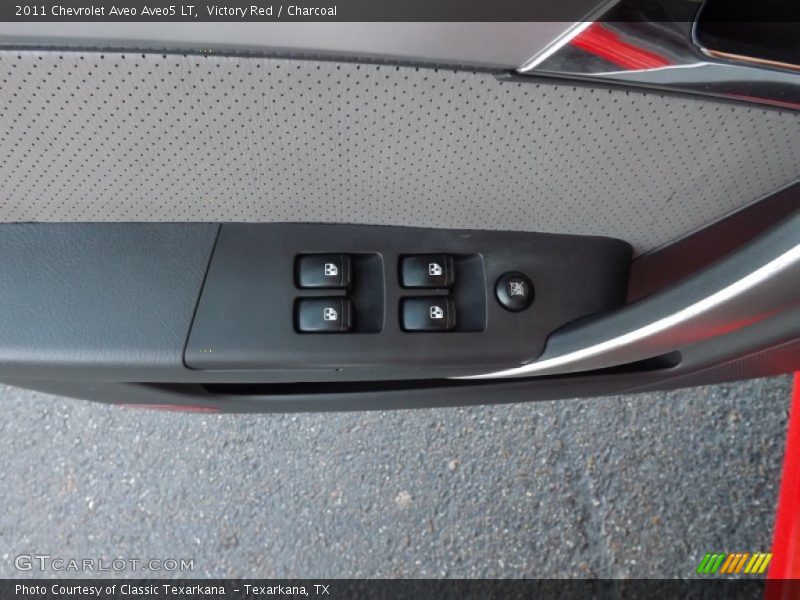 Victory Red / Charcoal 2011 Chevrolet Aveo Aveo5 LT