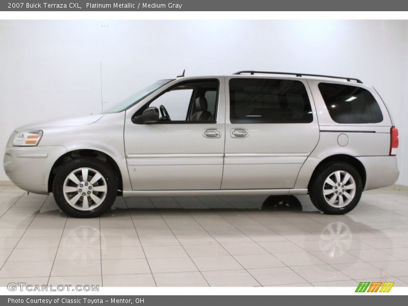 Platinum Metallic / Medium Gray 2007 Buick Terraza CXL