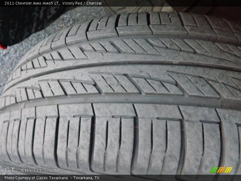 Victory Red / Charcoal 2011 Chevrolet Aveo Aveo5 LT