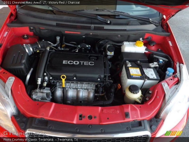 Victory Red / Charcoal 2011 Chevrolet Aveo Aveo5 LT