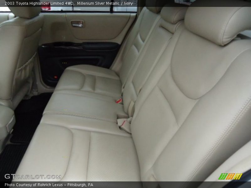 Millenium Silver Metallic / Ivory 2003 Toyota Highlander Limited 4WD