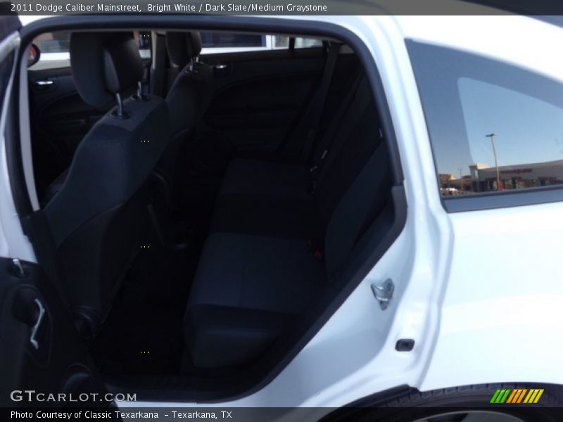 Bright White / Dark Slate/Medium Graystone 2011 Dodge Caliber Mainstreet
