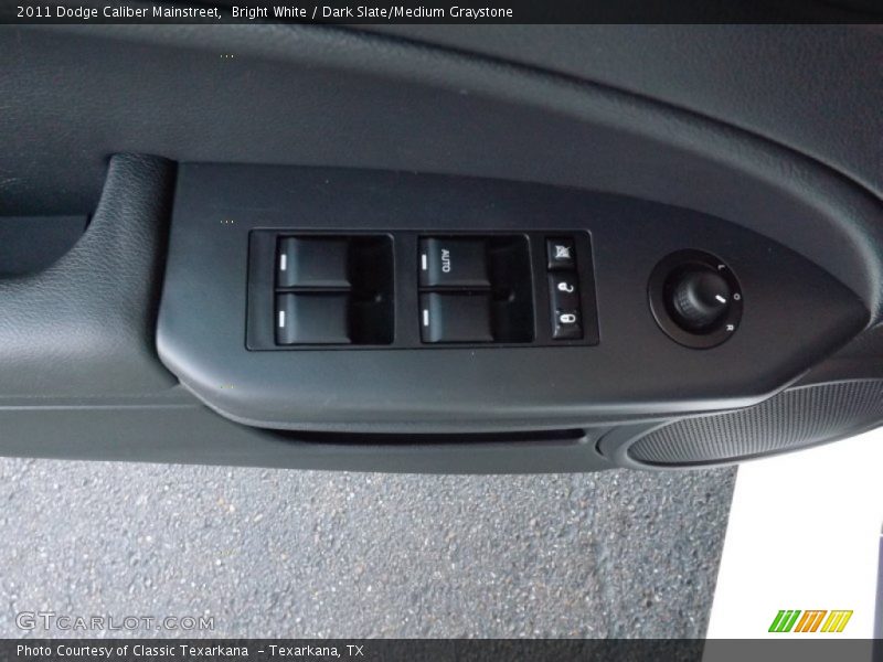 Bright White / Dark Slate/Medium Graystone 2011 Dodge Caliber Mainstreet
