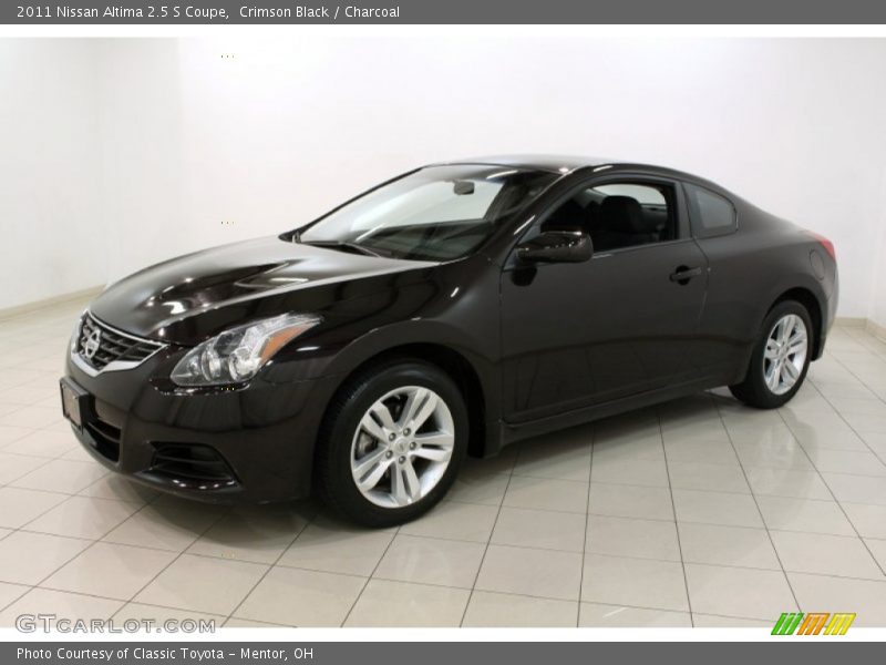 Crimson Black / Charcoal 2011 Nissan Altima 2.5 S Coupe
