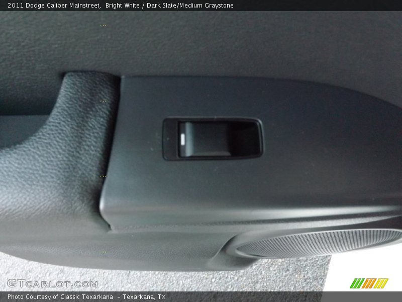 Bright White / Dark Slate/Medium Graystone 2011 Dodge Caliber Mainstreet