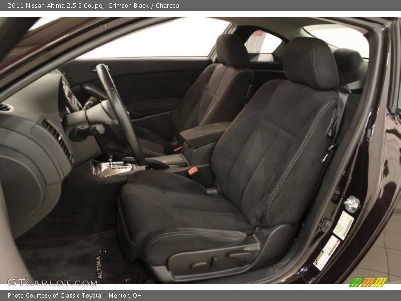 Crimson Black / Charcoal 2011 Nissan Altima 2.5 S Coupe