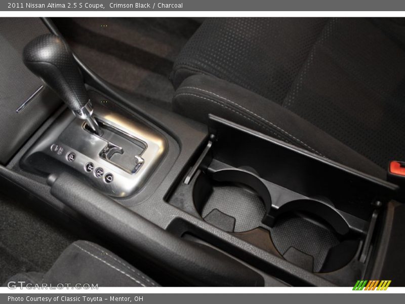 Crimson Black / Charcoal 2011 Nissan Altima 2.5 S Coupe