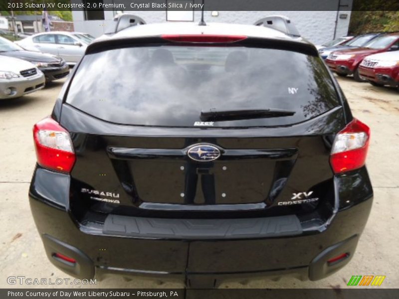 Crystal Black Silica / Ivory 2013 Subaru XV Crosstrek 2.0 Premium