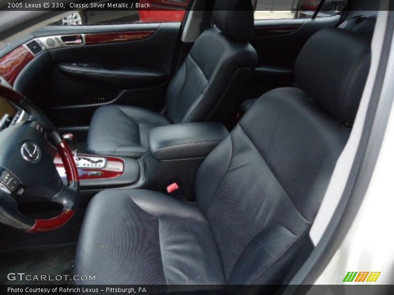 Classic Silver Metallic / Black 2005 Lexus ES 330