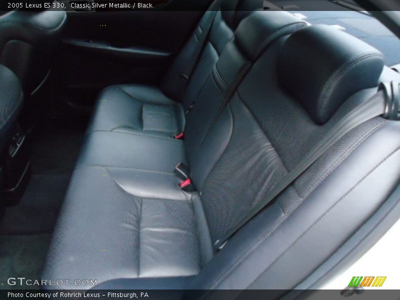 Classic Silver Metallic / Black 2005 Lexus ES 330
