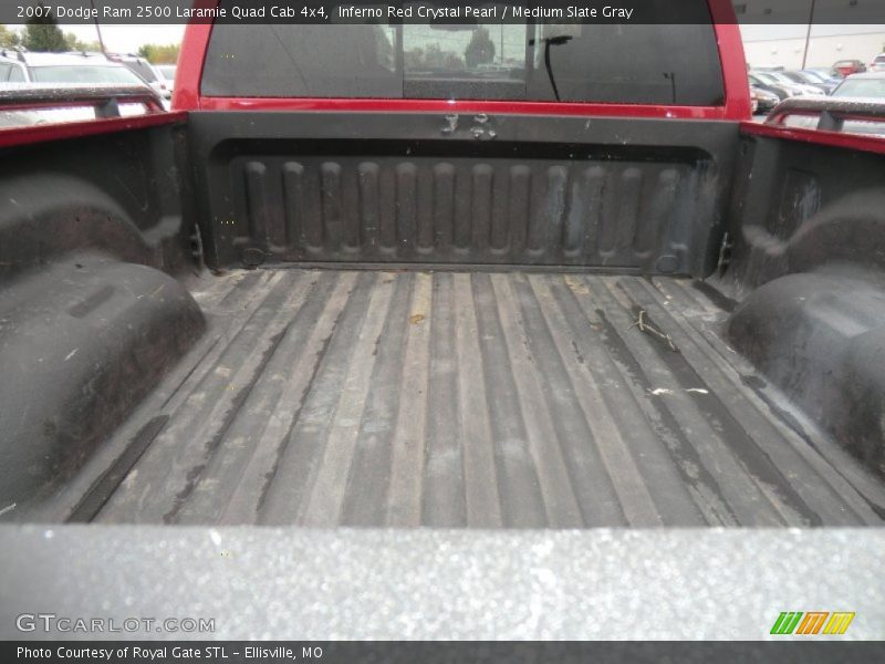 Inferno Red Crystal Pearl / Medium Slate Gray 2007 Dodge Ram 2500 Laramie Quad Cab 4x4