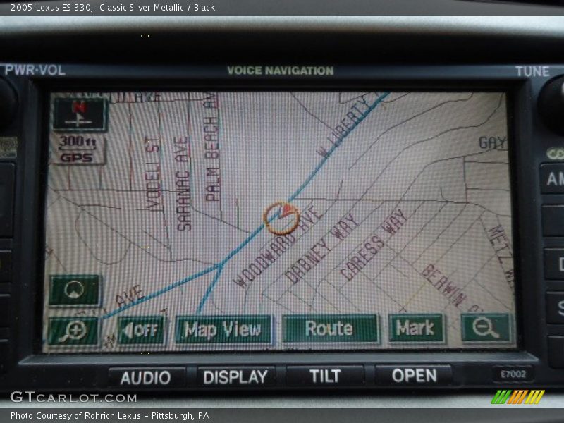 Classic Silver Metallic / Black 2005 Lexus ES 330