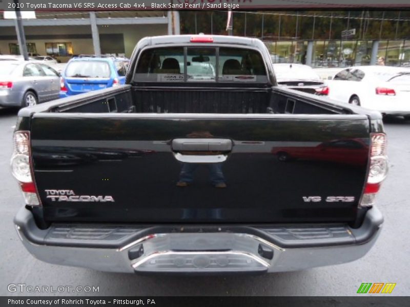 Black Sand Pearl / Sand Beige 2010 Toyota Tacoma V6 SR5 Access Cab 4x4